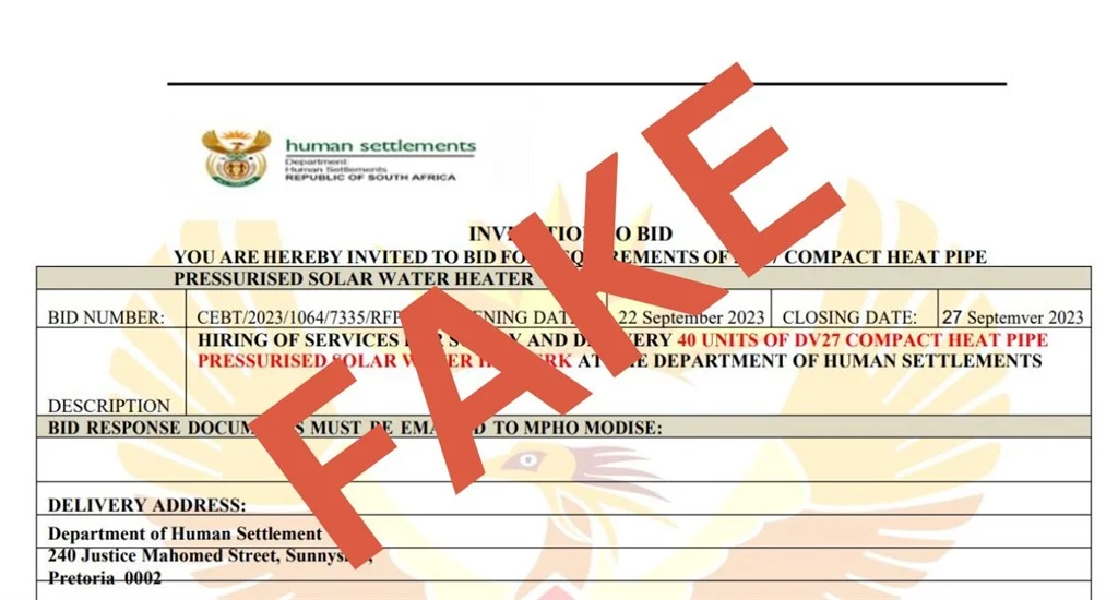 Tender Scams on the Rise: What to Watch For